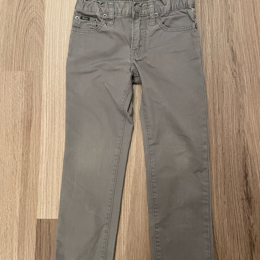 Kids polo grey pants